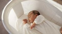 Простынь детская в кроватку Fitted Sheet for Cradle Harmony белая 38953