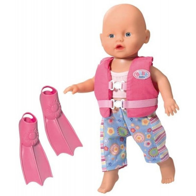 Baby Born Кукла плавающая 813058