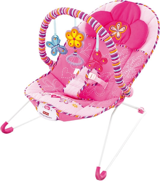 Кресло качалка Розовые сны T5051 pink