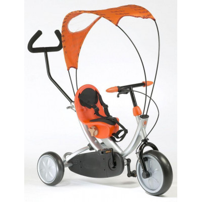 Велосипед трехколесный Oko оранжевого цвета