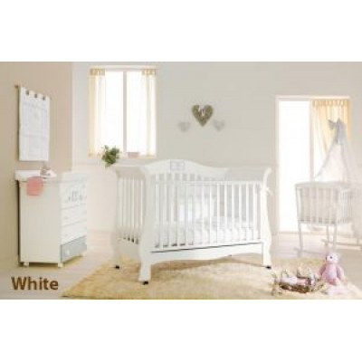 Кроватка Prestige tiffany цвет:bianco-white