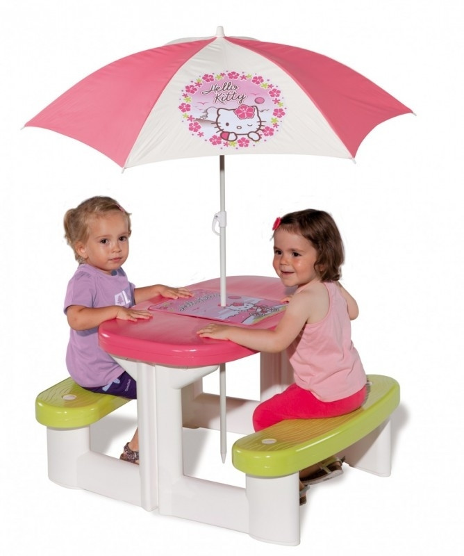 Столик с зонтиком Hello Kitty 310256