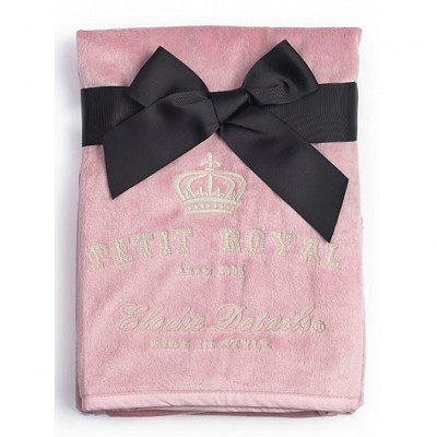 Детский плед Pearl Velvet blanket petit royal pink 103688