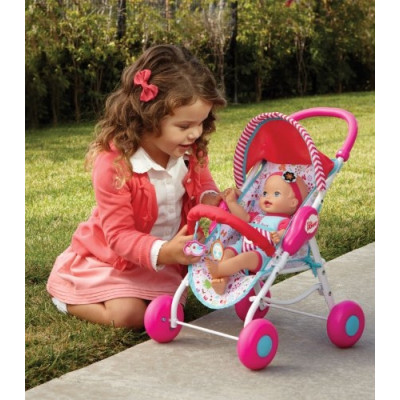 Прогулочная коляска для куклы Little mommy Stroller 84810
