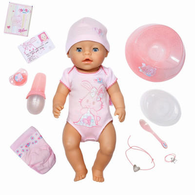Интерактивная кукла Baby born Очаровательная малышка 818695