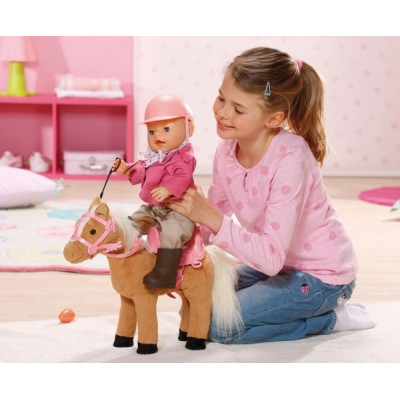Baby Born Интерактивная лошадка для куклы Пони 816417