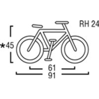  Велосипед ZL2-1 ALU  flieder 4124