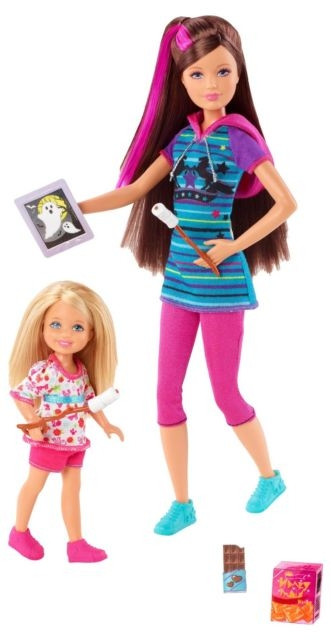 Кукла Барби Шкипер и ее сестра Челси на конной прогулке Y7557