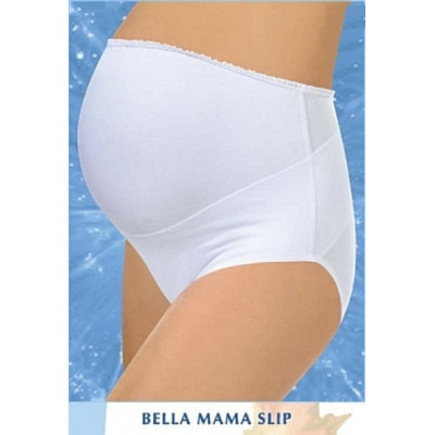 Трусы для беременных Bella mama slip S белые