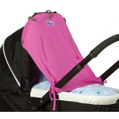 Защитная накидка на коляску от солнца и ветра Dooky цвет: pink